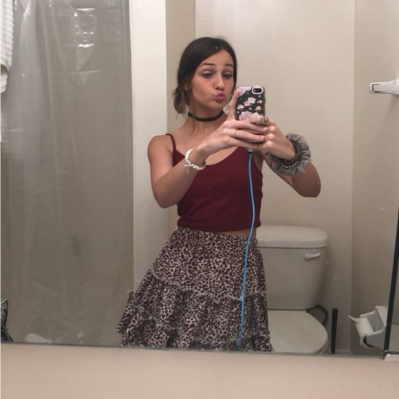 Forever 21 Red Cropped Tank ❤️⚡️ - Picture 5 of 5